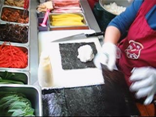 kimbap step 1